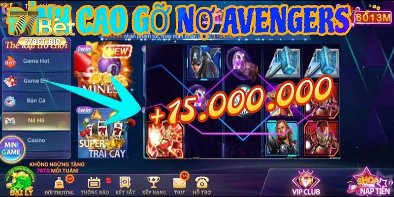 Nổ Hũ Avenger - Trò Chơi Giải Trí Cực Đỉnh Cho Game Thủ