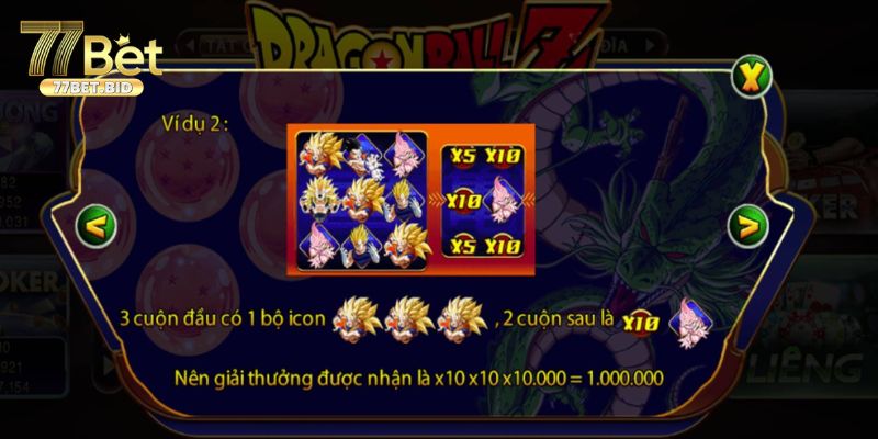 Thông tin về luật chơi mini game dragon ball